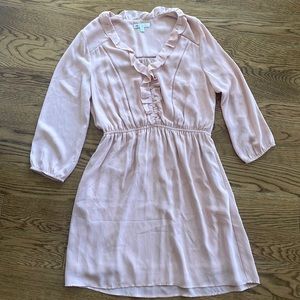 Blush Pink Dress with Pockets